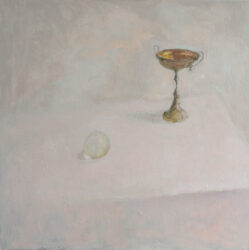 Pekka Hepoluhta: 3.12., öljy, 80 cm x 80 cm, 2025