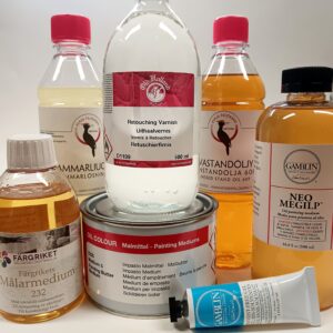 Öljyvärien maalausaineet